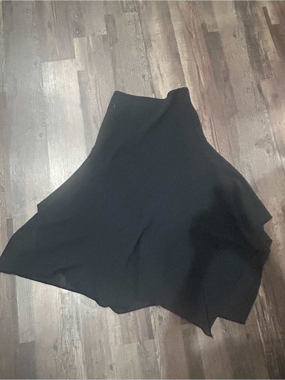 Vintage Dress barn  chiffon handkerchief skirt paper tag USA size 4